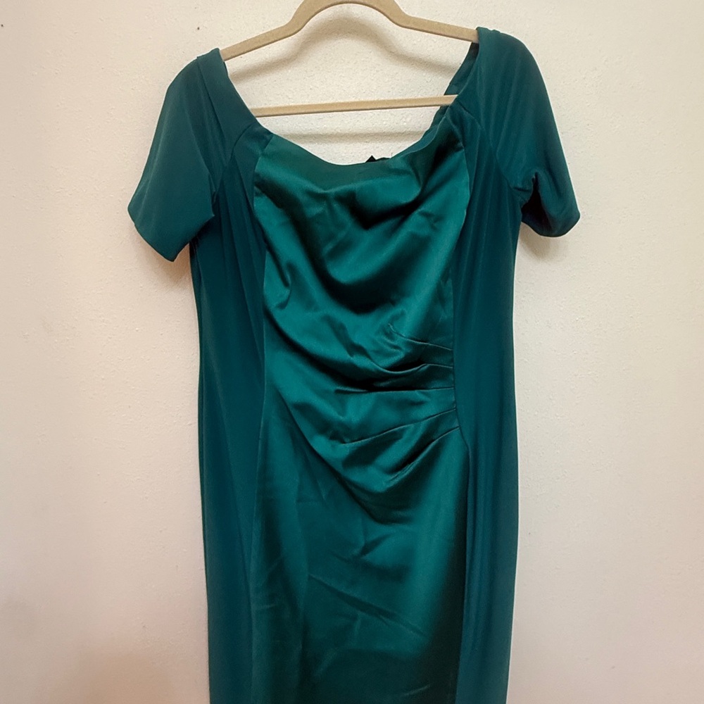 Ralph Lauren Teal Midi Dress